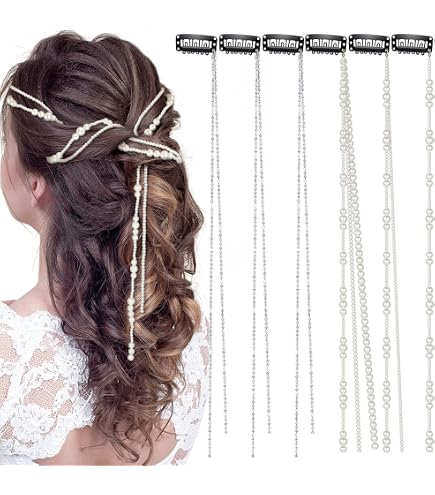 ヘアアクセサリー saran 仮装 ヘアビーズ スパイラルチャーム 4本セット ヘアアクセサリー ヘアアクセサリー